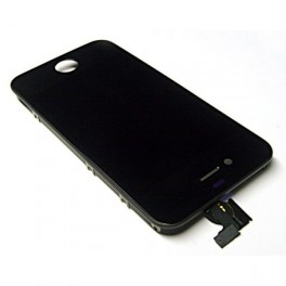 Vitre tactile + LCD iPhone 4s monté sur chassis (noir ou blanc)