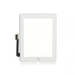 Vitre pour iPad 1 iPad 2 iPad 3 couleur blanc