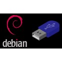 Clé usb bootable installation DEBIAN 12.7 en 64bits (compatible tout pc 64bits)